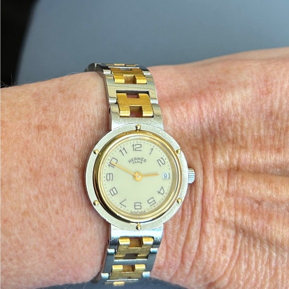 Hermes Accessories - Hermes Clipper Watch w/coa